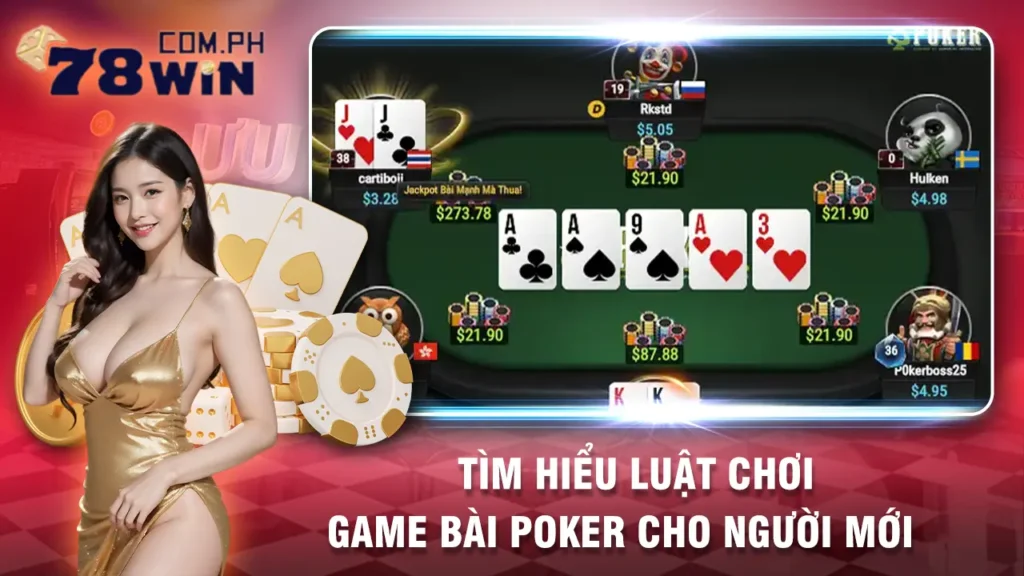 game bài poker 78win 02