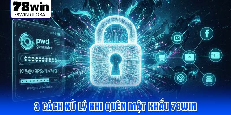3 cách xử lý khi quên mật khẩu 78WIN