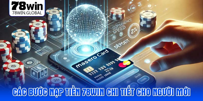 Các bước nạp tiền 78WIN chi tiết cho người mới