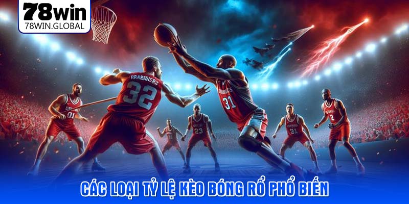 Các loại tỷ lệ kèo bóng rổ phổ biến