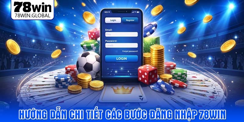 Hướng dẫn chi tiết các bước đăng nhập 78WIN