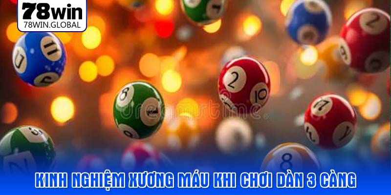 Kinh nghiệm xương máu khi chơi dàn 3 càng